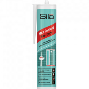 Герметик Sila PRO Max Sealant Sanitary, санитарный, силиконовый